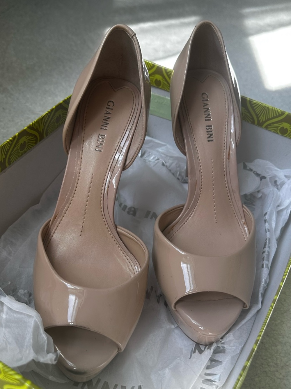 Gianni Bini Nude Pumps - style Mamba